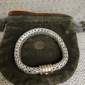 JOHN HARDY TWO-TONE CHAIN DOT BRACELET